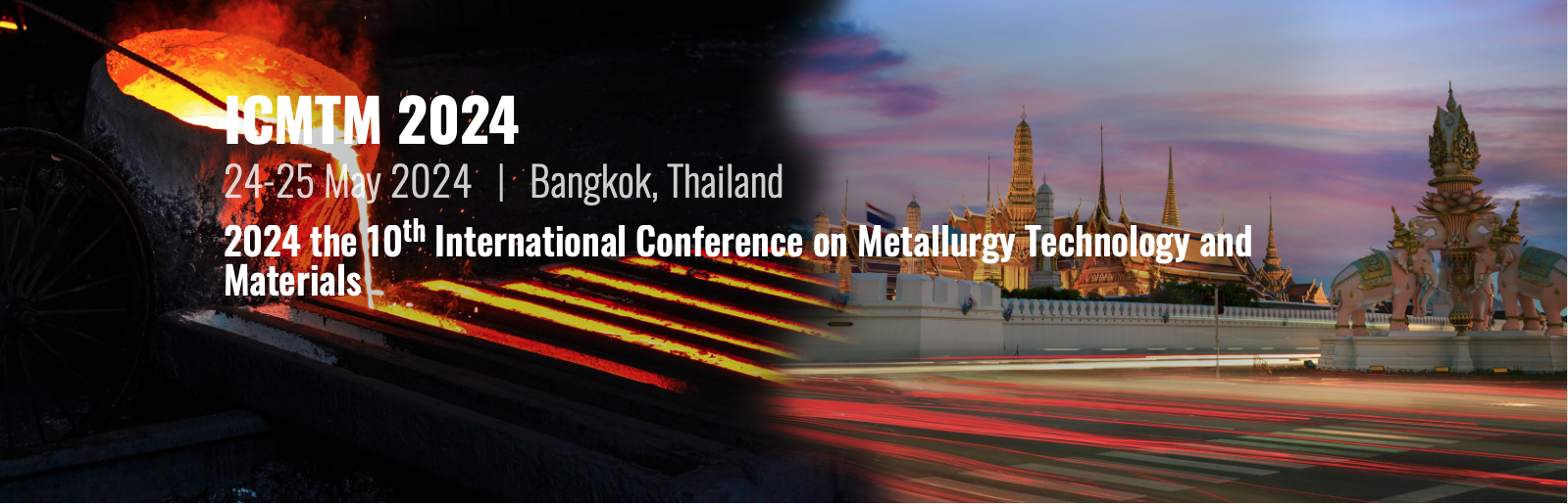 2024 the 10th International Conference on Metallurgy Technology and Materials (ICMTM2024)